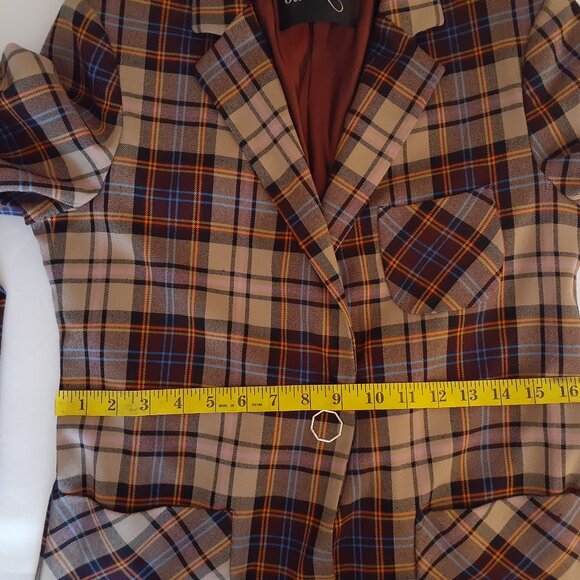 Ottod'Ame Plaid Blazer - Picture 14 of 15